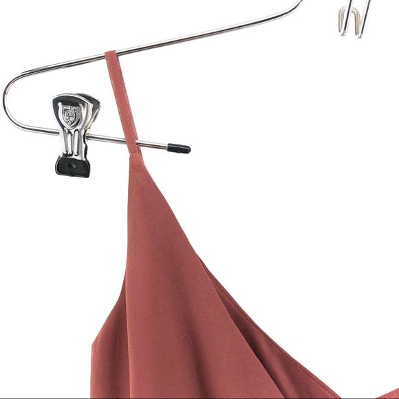 Jenny Yoo Collection Mauve Wrap Dress, NWT - Picture 3 of 10